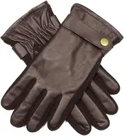 [Dents] Men's Premium Kangaroo Leather Strap & Stud Winter Gloves Gentlemans
