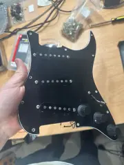 Loaded pickguard alnico 3s and blaster
