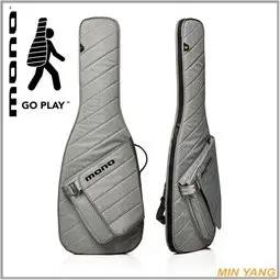 【民揚樂器】免運 MONO 電貝士袋 M80 BASS SLEEVE 灰 電貝斯厚袋.BASS袋 軟CASE