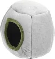 ROMISBABA Decorative Guinea Pig Hideout Bed Cozy Nest Multi-Function Wear-Resistant Soft Plush