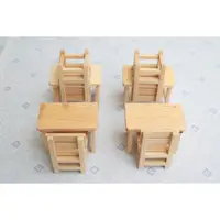 在飛比找蝦皮購物優惠-簡易版3-3越檜製-小模型-越檜製作國小、國中課桌椅-實木製