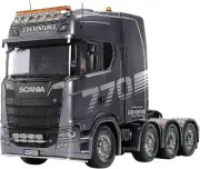 Tamiya 1/14 Electric RC Big Truck Series No.76 Scania 770 S 8×4/4 (Gunmetal