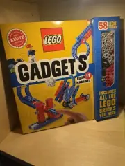 LEGO Gadgets 100% Klutz Certified Book (Build 11 Machines w/ 58 Lego Pieces)