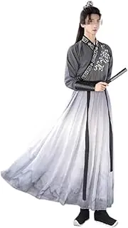 [IDZNFNFX] Men Chinese Traditional Ancient Cosplay Costume Ancient Chinese Swordsman Hanfu Outfit