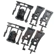 Tamiya TT02B Carbon Fiber Reinforced Gear Cover & Lower Suspension Arm #54815