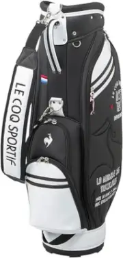 le coq sportif Golf Ladies Cart Caddy Bag 8.5 x 46 inch 3.2kg Black QQCXJJ02