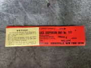 NOS Horolovar 400-Day Clock Suspension Spring Unit No. 33
