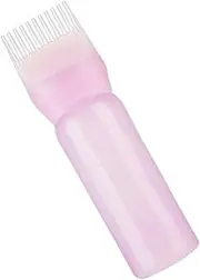 Generic Style Applicator Bottles Mug Spray Hair Mist Lightener Cleaner Sponge Dye Syrup Oiling Dispenser Pink