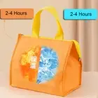 Portable Thermal Lunch Box Bags Food Storage Handbags Travel Picnic Pouch--i WY8