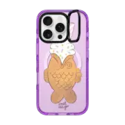 iPhone 16 Pro Impact Ring Stand Case MagSafe Compatible Taiyaki Time By Mel Stringer