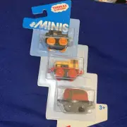 NEW Thomas Minis 3-Pack 2016 DWG28 Classic Bertie Bus Bill Steel Samson Trains
