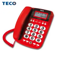 在飛比找momo購物網優惠-【TECO 東元】來電顯示有線電話(XYFXC007)