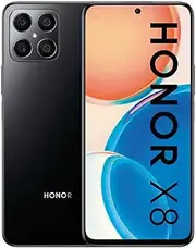 Honor X8 Smartphone 6+128GB Mobile Phones LCD Display 6.7 Inch at 90Hz Professional Camera 64MP 4000mAh Fast Charge NFC Dual SIM Card GMS