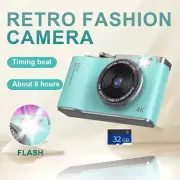 Digital Camera 32GB HD 1080P 44MP 2.4'' LCD Display Screen 16X Zoom Anti-Shake