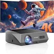 4K Projector HDR Netflix Certified, 1800ANSI Daylight Use, Dolby Audio, NFC, Smart TOF Autofocus, Shorter Throw, WiFi 6, Bluetooth 5.4, HDMI ARC, Proyector 4K Ultra HD Movie Gaming TV High Brightness