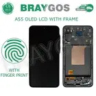 For Samsung Galaxy A55 SM-A556B OLED LCD Display Touch Screen Digitizer Assembly