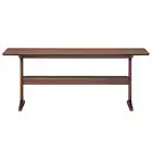 Muji table 1 Walnut that can be used in the living room or dining room Width 1