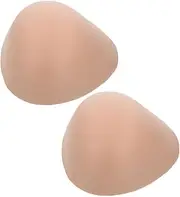 [Ipetboom] Breast Pad Inserts for Women 2pcs Prosthesis Bra Pads Natural Shape Soft Breathable Comfortable for Vertical Surgery