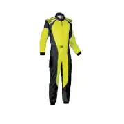 OMP KS-3 MY19 Karting Suit yellow (with CIK FIA homologation) size 50
