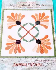 Applique Quilt Pattern "Summer Plume"