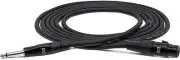 Hosa HMIC-005HZ Pro Microphone Cable - REAN XLR Female to 1/4-inch TS Male - 5