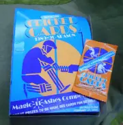 #UU. EMPTY 1989-90 SCANLENS CRICKET DISPLAY BOX & ONE UNOPENED PACK
