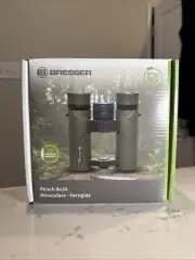 Brand New Bresser Pirsch 8x34 Compact Binoculars with Phase Coating