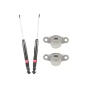 Pair Rear KYB Shock Absorbers Strut Mount Kit for Citroen C4 B7 Hatchback 11-ON