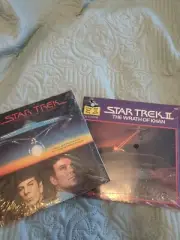 STAR TREK I, II, Read-Along Adventure Book & Record Set ALL SEALED