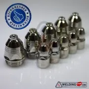 WS Genuine P-80 plasma Cutter torch 1.7mm Nozzle/Tip+electrode 10pcs Trail Pack