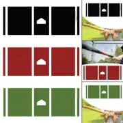 Baseball Hitting Mat Anti Slip Batting Cage Mat with Home Plate Auxiliary Tool