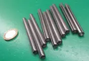 420 Stainless Steel, Slotted Roll Spring Pin, 1/4" Dia x 3.00" Length, 10 pcs