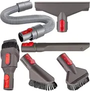 Vacuum Attachment Set Compatible with Dy‘Son GEN5 G5 V15 V12 V11 V10 V8 V7- Includes Extension Hose, Crevice Tool, Mattress Brush & More