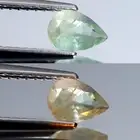 0.40 ct Beautiful Pear Cut (6 x 4 mm) Green Un-Heated Alexandrite Gemstone