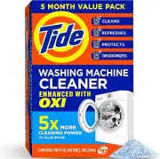 Washing Machine Cleaner by Tide Washer Machine Cleaner with Oxi for Front