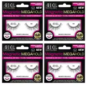 Ardell New Magnetic Lashes MEGAHOLD 056 Trendy Falsies Flexible Eyelashes 4 Pack