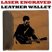 George Michael - George Michael Leather Wallet Bifold Premium Quality NEW