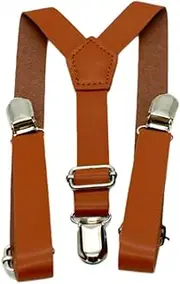 [LQALYNLQ] Children Kids Baby Faux Leather Suspenders Bows Boys Girls Braces Party Wedding ac4756