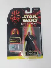 HASBRO STAR WARS EPISODE 1 THE PHANTOM MENACE DARTH MAUL ACTION FIGURE