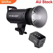 Godox SK400II 2.4G 400W Studio Flash Strobe Head + X3-C Flash Trigger for Canon