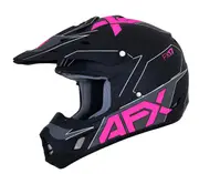 AFX FX-17 Aced, motocross helmet , color: Blue/Green , size: M