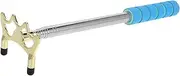 Mipcase Retractable Billiard Bridge with Adjustable Head Telescopic Design for Various Pool Table Heights Comfortable Non Slip Handle Elegant Game Accessory