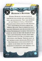 Warhammer Underworlds Hexbane's Hunters Rival Deck - NEW