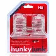 Hunky Junk - Elong Wide Base Nipsuckers Clear