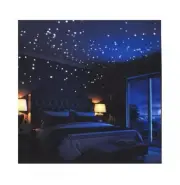 Glow in The Dark Stars Wall Stickers,252 Adhesive Dots and Moon for Starry Sk...