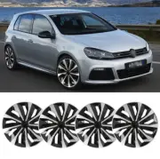 4X 15" Hubcaps Wheel Covers Hub Caps fit R15 Tire & Steel Rim For VW Golf