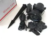 WINTER LANE 12 PATTERN REPLECEABLE LASER WATERPROOF PROJECTOR - NEW