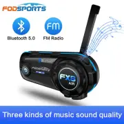 FX8 Air Motorcycle Helmet Intercom Wireless Motorbike Bluetooth Interphone 2 Way