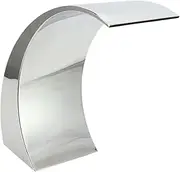 Outdoor Water Feature Swimming Pool Fountain Stainless Steel Water Feature,Waterfall Spillway for Backyard Ponds Swimming Pools Landscape Pond Water Features(Average Top)