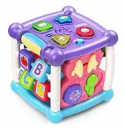 Kids Pre-K Learning Activity Cube Toy w/ 14 Interactive Features